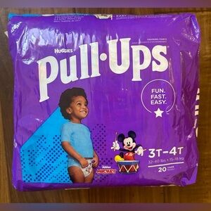 Pull-Ups Boys' Training Pants 20 Ct / Size 3T-4T / 32-40lbs /Mickey Mouse